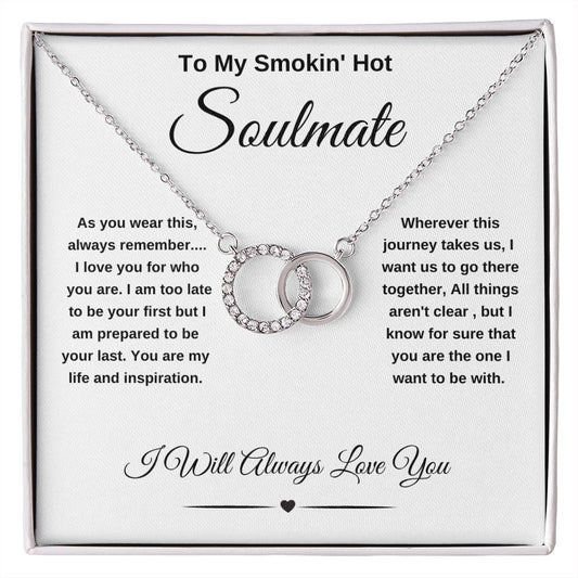 Perfect Pair Necklace with Love Message Card