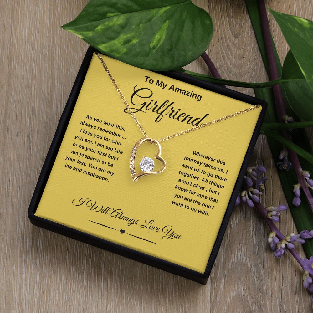 Forever Love Necklace with Message Card