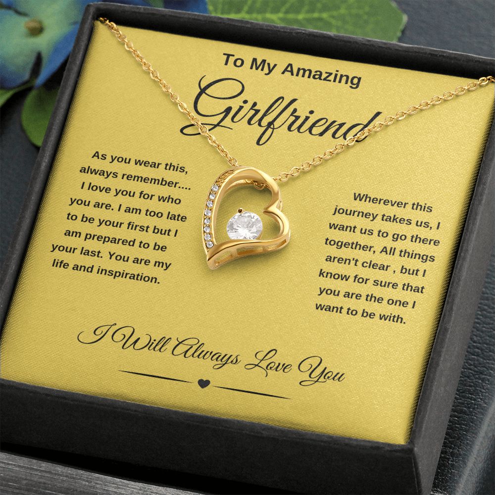Forever Love Necklace with Message Card